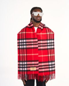 Scottish designer wool scarves